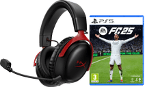 HyperX Cloud III Wireless Rood + EA Sports FC 25 PS5 HyperX gaming headset