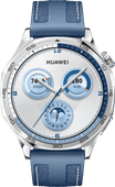 Huawei Watch GT5 Zilver/Blauw 46mm Smartwatch voor iOS