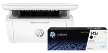 HP LaserJet M140w MFP + 1 Extra Black Toner Cartridge 