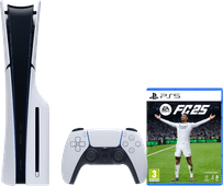 PlayStation 5 Slim Disc Edition + FC 25 PlayStation 5 Pro of Slim
