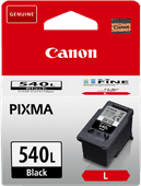 Canon PG-540L Cartridge Zwart Inkt cartridge voor de Canon PIXMA TS printers