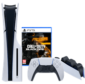 Coolblue PlayStation 5 Slim Disc Edition + Call of Duty: Black Ops 6 + Oplaadstation aanbieding