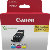 Canon CLI-526 Cartridges Combo Pack Canon ink cartridge