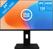 BlueBuilt 24 inch Full HD 100Hz Monitor In hoogte verstelbare monitor