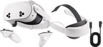 Coolblue Meta Quest 3S 256GB + Link Cable + Elite Strap met batterij aanbieding