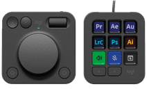 Logitech MX Creative Console Zwart Bedrade toetsenbord