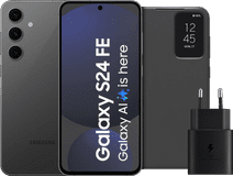 Coolblue Samsung Galaxy S24 FE 128GB Grijs 5G + Accessoirepakket aanbieding