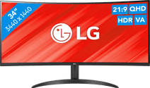 LG UltraWide 34WR50QK-B LG Ultrawide monitor