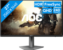 AOC AG276QZD2 In hoogte verstelbare monitor