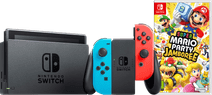 Nintendo Switch Red/Blue + Mario Party Jamboree Nintendo Switch console (2019 upgrade)