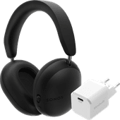 Sonos Ace Zwart + BlueBuilt Power Delivery Oplader met Usb C Over ear koptelefoon