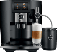 JURA J10 Piano Black (EA) Volautomatische koffiemachine met automatische melkopschuimer