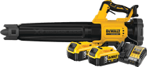 DEWALT DCMBL562N-XJ 5.0Ah Battery (2x) Starter Pack Leaf blower with high blowing power