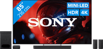 Sony Bravia 9 II True RGB 85" (2026) + Sony Bravia Theatre System 6 Zwart Sony Bravia XR televisie