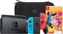 Nintendo Switch Red/Blue + Just Dance 2025 + BlueBuilt Travel Case Nintendo Switch consoles (2019 upgrade)