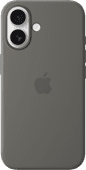 Apple iPhone 16 Back Cover met MagSafe Rotsgrijs Apple iPhone 16 hoesje