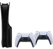 PlayStation 5 Slim Disc Edition + Covers Zwart + Extra Controller Wit De winkelvoorraad in onze winkel in Leeuwarden