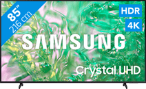 Samsung Crystal UHD 85DU8000 (2024) Tv voor standaard zenders kijken