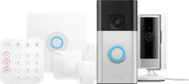 Ring Alarmsysteem + Indoor Cam + Battery Video Doorbell Nikkel Ring Bundel