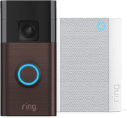 Coolblue Ring Battery Video Doorbell Brons + Chime aanbieding