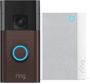 Ring Battery Video Doorbell Brons + Chime Slimme deurbel met abonnement