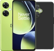 OnePlus Nord CE3 Lite 128GB Groen 5G + BlueBuilt Back Cover Zwart Mobiele telefoon met 5G