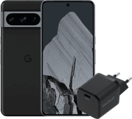 Google Pixel 8 Pro 128GB Zwart 5G + BlueBuilt Oplader met Usb C Poort 30W Zwart Google Pixel telefoon