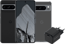 Google Pixel 8 Pro 128GB Zwart 5G + Accessoirepakket Smartphone van groot formaat