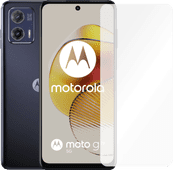 Motorola Moto G73 256GB Blauw 5G + Just in Case Tempered Glass Screenprotector Android Enterprise Recommended smartphone