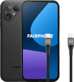 Fairphone 5 256GB Black 5G + BlueBuilt USB-C Cable 1.5m Nylon Black Fairphone 5