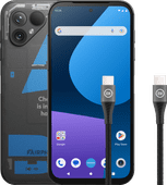 Fairphone 5 256GB Transparent 5G + BlueBuilt USB-C Cable 1.5m Nylon Black Fairphone 5