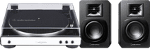 Coolblue Audio Technica AT-LP60XBT + Audio-Technica ATH-SP3X Zwart aanbieding
