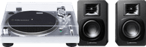 Coolblue Audio Technica AT-LP120XUSBHC + Audio-Technica ATH-SP3X Zwart aanbieding
