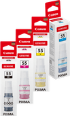 Canon GI-55 Ink Bottles Combo Pack Ink cartridge for the Canon MAXIFY printers