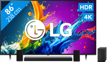 LG 86QNED80T6A (2024) + LG DS70TR Extra grote TV