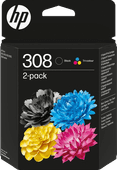 HP 308 Cartridges Combo Pack Originele HP cartridge