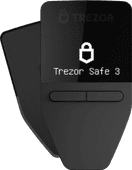 Trezor Safe 3 - Cosmic Black Hardware wallet