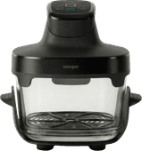 Seeger SGR1050BK Glass Airfryer Black Small airfryer