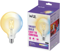 WiZ Globe XL Filament - Warm to Cool White Licht - E27 - Transparent WiZ smart lights