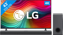 LG 43NANO81T6A (2024) + LG DS80QY 43 inch tv