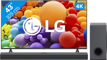 LG 43UR78006LK (2024) + LG DS80QY 43 inch tv