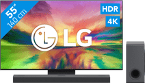 LG 55QNED816RE (2023) + LG DS80QY LG QNED tv aanbieding