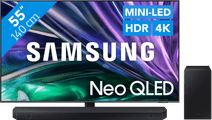 Samsung Neo QLED 4K 55QN86D (2024) + Samsung HW-Q60C (2023) QLED tv