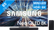 Samsung Neo QLED 8K 85QN900D (2024) + Samsung HW-Q60C (2023) 85 inch tv