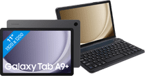 Samsung Galaxy Tab A9 Plus 11 inch 64GB Wifi Grijs + Just in Case Toetsenbord Hoes QWERTY Samsung Galaxy Tab A