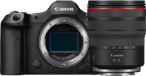 Canon EOS R5 Mark II + RF 14-35mm F/4.0 L IS USM Systeemcamera voor vloggen