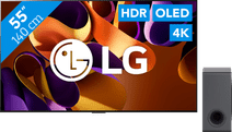 LG OLED55G45LW (2024) + LG DS80QY Ziggo certified TV