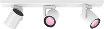 Philips Hue Argenta Mounted Spot Light White and Color - White - 3-spots 