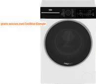 Beko B5WFT89436W AquaTech Washing machine that freshens up with steam