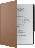 ReMarkable 2 Book Folio Brown Leather Cover for digital notepads